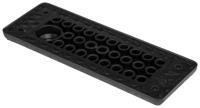 1424583 Phoenix Contact MH Series PP, TPE Cable Gland Plate for Use with B24 Heavy-Duty Connectors, 154 x 56 x 18.5mm