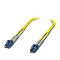 1115636 Phoenix Contact LC to LC OS2 Single Mode Fibre Optic Cable, 1m