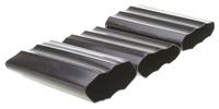 f621212-bk072 Alpha Wire Adhesive Lined Heat Shrink Tubing, Black 63.5mm Sleeve Dia. x 152mm Length 5.6:1 Ratio, FIT Shrink Tubing