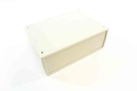198-1388 RS PRO Beige ABS Instrument Case, 70 x 140 x 190mm