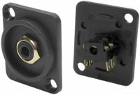 175-0154 RS PRO Jack Connector 3.5 mm Panel Mount Mono Socket, 2Pole