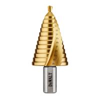 dt90247-qz DeWALT Titanium Step Drill Bit 5mm x 35mm