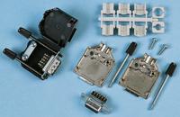 l717d-e09p-st1 Amphenol Communications Solutions 9 Way Panel Mount D-sub Connector Plug