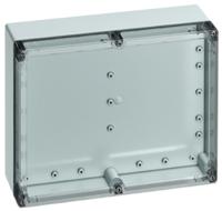 10101301 Spelsberg TG Series Grey ABS Enclosure, IP66, IP67, Clear Lid, 302 x 232 x 90mm