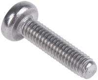 528-839 RS PRO Pozidriv M4 Pan A2 304 Stainless Steel Machine Screws DIN 7985Z x 16.0mm