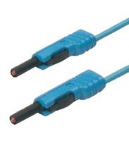 973644102 Hirschmann Test & Measurement, 16A, 30 V ac, 60V dc, Blue, 250mm Lead Length