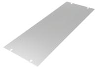 30219-107 nVent SCHROFF Grey Aluminium Front Panel, 4U, 84HP, 483 x 177mm