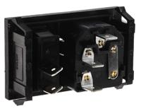 bzh01z000001 Bulgin C14 Snap-In IEC Connector Male, 10A, 250 V, Fuse Size 5 x 20mm