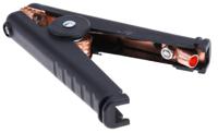 bu-102b-0 Mueller Electric Crocodile Clip, Copper Contact, 300A, Black