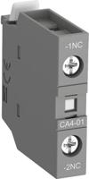 1sbn010110r1001-ca4-01 ABB Auxiliary Contact, 1 Contact, 1NC, Front Mount CA4