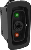 l18b1cxx1-00000-000-xwl1 Carling Technologies Illuminated SPST, (On)-Off-(On) Rocker Switch Panel Mount