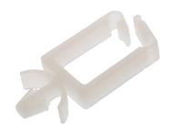 151-75300-wpc15-pa66-na HellermannTyton Natural Nylon Cable clip, 15mm Max. Bundle