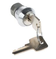 f5e-03-2-405e Euro-Locks a Lowe & Fletcher group Company Camlock, 13mm Panel-to-Tongue, 20.1 x 17.6mm Cutout, Key Unlock