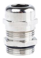 53112230 Lapp SKINTOP Series Metallic Nickel Plated Brass Cable Gland, PG13.5 Thread, 5mm min., 12mm max., IP68