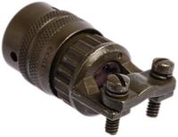pt06e-10-6ssr Amphenol Industrial, PT, Copper Alloy 6 Way Cable Mount MIL Spec Circular Connector PlugGreen, Socket Contacts,Shell