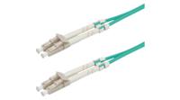 21158822 Roline LC to LC Multi Mode OM3 Fibre Optic Cable, Blue, 2m