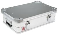 914-4121 RS PRO Waterproof Metal Equipment case, 180 x 580 x 385mm
