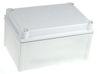 cab-pcq-302017-g-cabinet Fibox CAB PCQ Series Polycarbonate Wall Box, IP66, IP67, 172 mm x 198 mm x 298mm