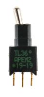 tl36p0050 APEM Toggle Switch, PCB Mount, On-On, SPDT, Through Hole Terminal