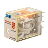 121-7797 RS PRO Plug In Power Relay, 12V dc Coil, 6A Switching Current, 4PDT
