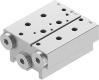 vabm-b10-20s-g14-2 Festo VABM series 2 station G 1/4 Manifold Base for use with 5/2 & 5/3 Way Valves, 576417