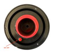 flexolamp Viso Black & Red ABS, PC Extendable Barrier