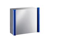 6538010 Rittal CP Series 304 Stainless Steel Wall Box, IP66, 400 mm x 400 mm x 150mm