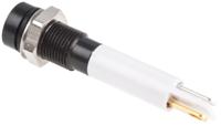 843-2449 RS PRO Orange Panel Mount Indicator, 10.8 → 13.2V dc, 6mm Mounting Hole Size, IP67