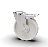 631-164 RS PRO Swivel Castor Wheel, 120kg Capacity, 100mm Wheel