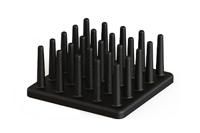 sfplas-3002-15p SPREADFAST Heatsink, Universal Square Plastic, 32 x 32 x 15mm