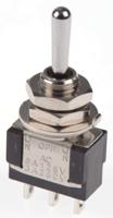 mta-106-h KNITTER-SWITCH Toggle Switch, Panel Mount, On-Off-(On), SPDT, Solder Terminal