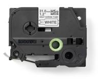 hse261e Brother Heat Shrink Tubing, Black on White 6.3 → 20mm Sleeve Dia. x 1.5m Length 3:1 Ratio, HSE Series