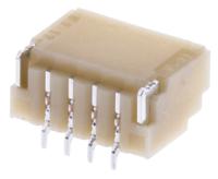 bm04b-srss-tblfsn JST SH Series Straight Surface PCB Header, 4 Contact(s), 1 mm Pitch, 1 Row, Shrouded