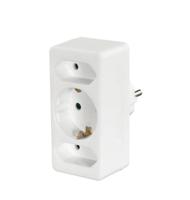 00108844 Hama NF Euro Socket 3 Gang Power Distribution Unit, 16A, 250 V