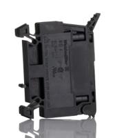 1886590000 Weidmuller  W Series Black, 0.5 → 4mm², Single-Level, Screw Termination
