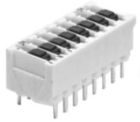5161390-4 TE Connectivity 4 Way Through Hole DIP Switch SPST