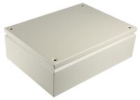 122-068 RS PRO Grey Steel Junction Box, IP66, 400 x 300 x 120mm