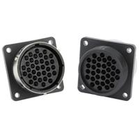 utg022-35s Souriau Sunbank by Eaton Circular Connector, 35 Contacts, Flange, Standard Connector, Plug, Female, IP65, UTG Series