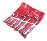 449-9864 RS PRO Hex Tubular Box Spanner Set, 6 Pieces, 8 → 19 mm Tip