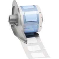 m7-500-1-342 Brady B-342 Black on White Heatshrink Labels, 25.40 mm Width, 21.62mm Label Length, 25.4mm Label Width