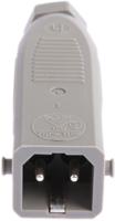931265106-stas-20 Hirschmann, ST IP54 Black, Grey Cable Mount 2P + E Industrial Power Plug, Rated At 16A, 250 V