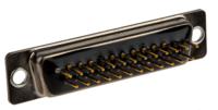 fdb-25s0l2t21 Cinch FD 25 Way Through Hole D-sub Connector Socket, 2.76mm Pitch