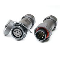 304-460 RS PRO Circular Connector, 5 Contacts, In-Line Cable Mount, SY21 Connector, Plug, Socket, Male/Female, IP68, SY21 Series