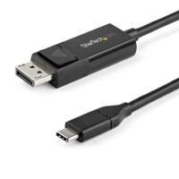cdp2dp2mbd StarTech.com USB C to DisplayPort Adapter Cable, USB 3.1, 1 Supported Display(s) - 4K @ 60Hz