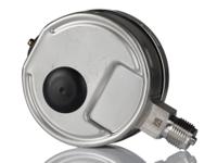 192-6295 RS PRO G 1/2 Analogue Pressure Gauge 3bar Bottom Entry 100mm Outside Diameter, UKAS