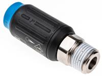 9405u06-21 Legris Reinforced Polymer Male Pneumatic Quick Connect Coupling, R 1/2 Male Threaded