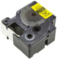 1734525 Dymo on Yellow Label Printer Tape