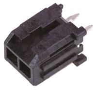 43045-0213 Molex Micro-Fit 3.0 Series Straight Through Hole PCB Header, 2 Contact(s), 3 mm Pitch, 2 Row, Shrouded