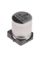 ucd1v101mcl6gs Nichicon 100μF Aluminium Electrolytic Capacitor 35V dc, Surface Mount - UCD1V101MCL6GS