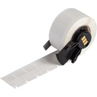 m6-11-427 Brady B-427 Black on White, Transparent Label Printer Tape, 12.70 mm Width, 19.05mm Label Length, 12.7mm Label Width